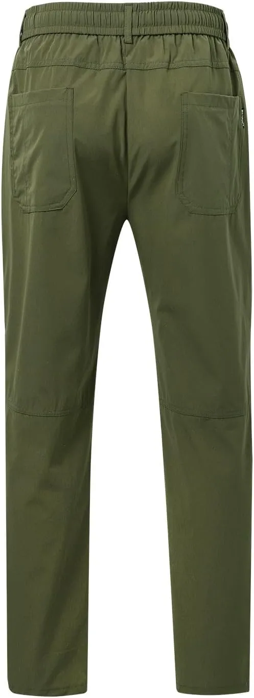 Stretch Cargo Pants Men, Multipants-High Multi-Pocket Durable Water Resistant Ripstop