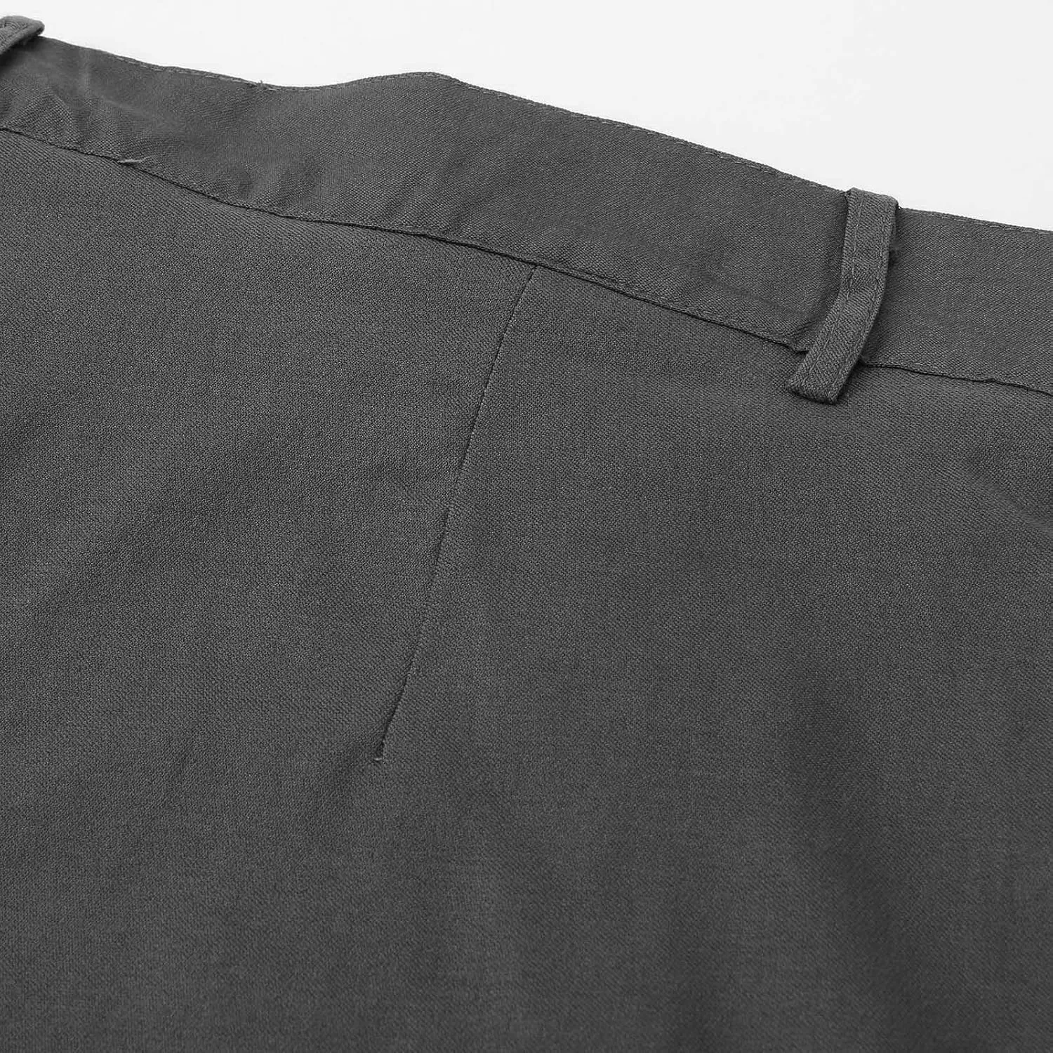 SUWBMHWE Men's Casual Drawstring Pants Regular Fit Elastic Waist Cotton Basic Straight Leg Long Pants