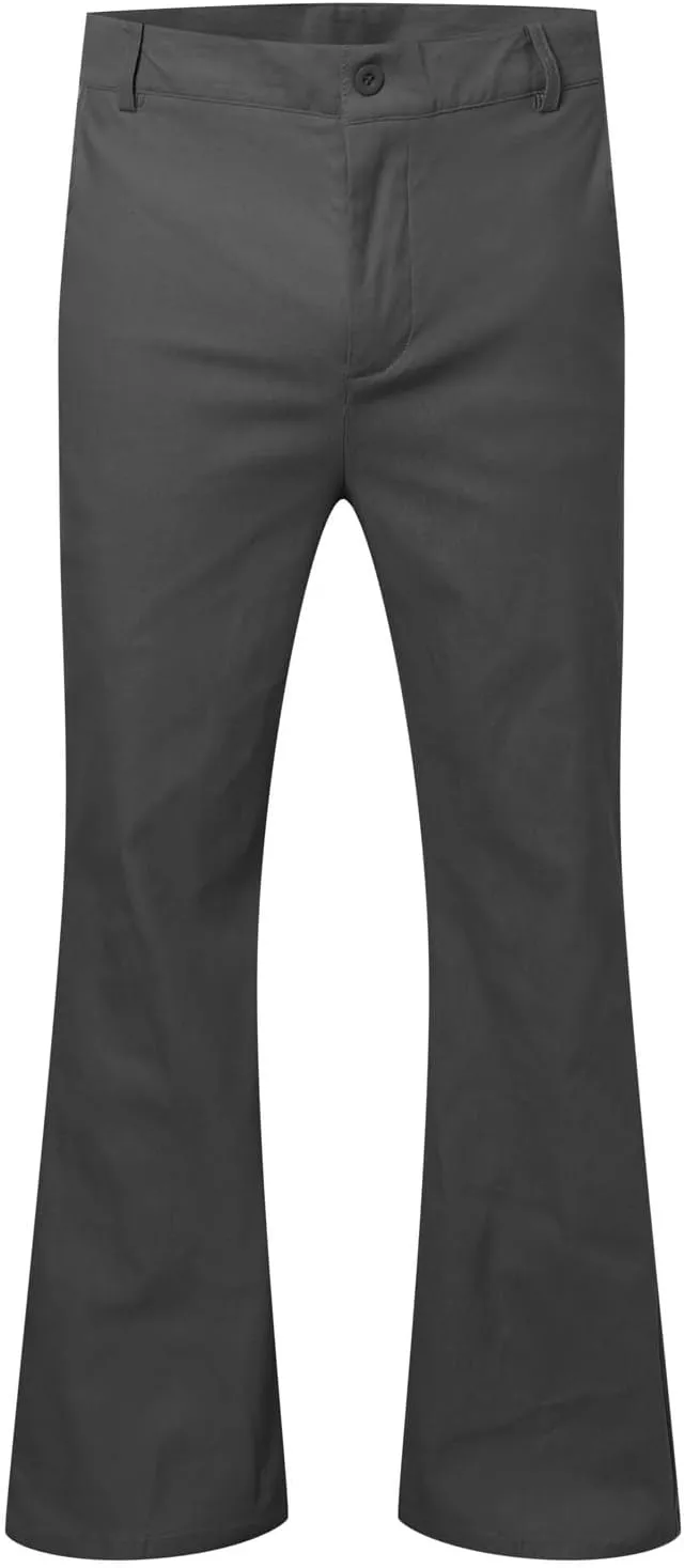 SUWBMHWE Men's Casual Drawstring Pants Regular Fit Elastic Waist Cotton Basic Straight Leg Long Pants