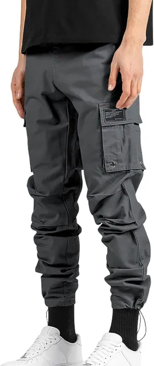 Tactical Pants for Men Water Resistant Baggy Cargo Work Pants Camo Combat Pant Big and Tall Hiking Pant Multi Pocket
