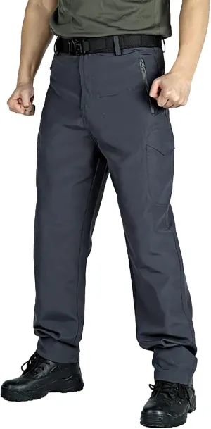 Tactical Pants for Men Waterproof Mencomfy Cargo Pants Multi Pockets Relaxed Fit Ripstop Quick Dry Stretch Work Pants