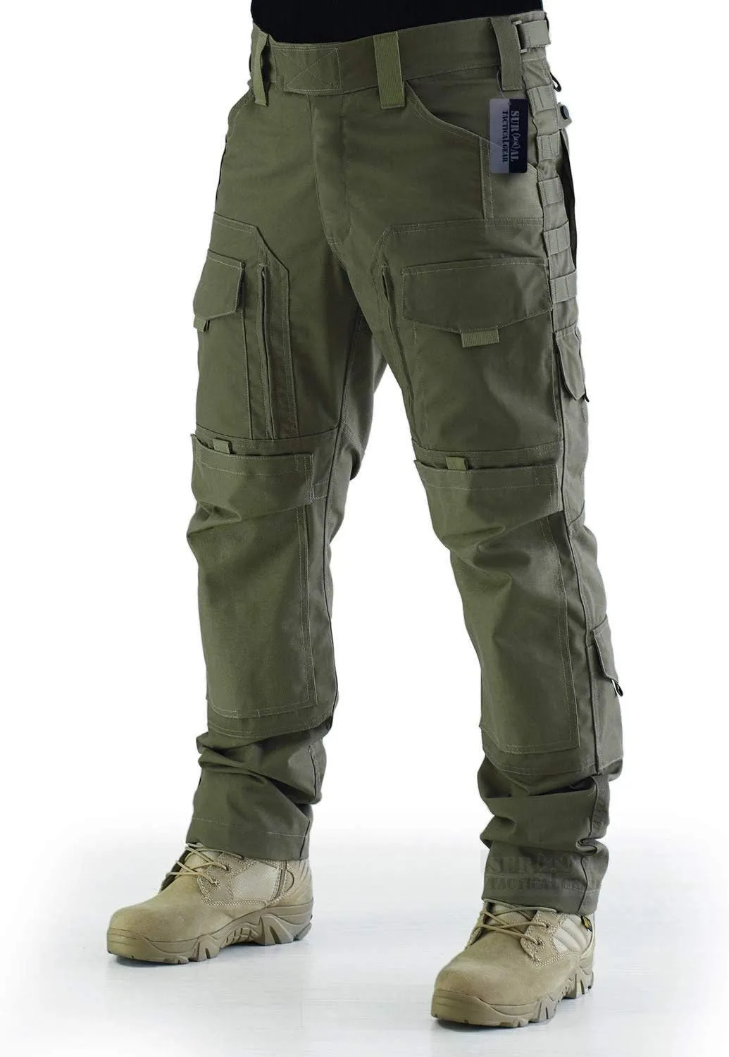 Tactical Pants Molle Ripstop Combat Trousers Hunting Army Camo Pants for Men