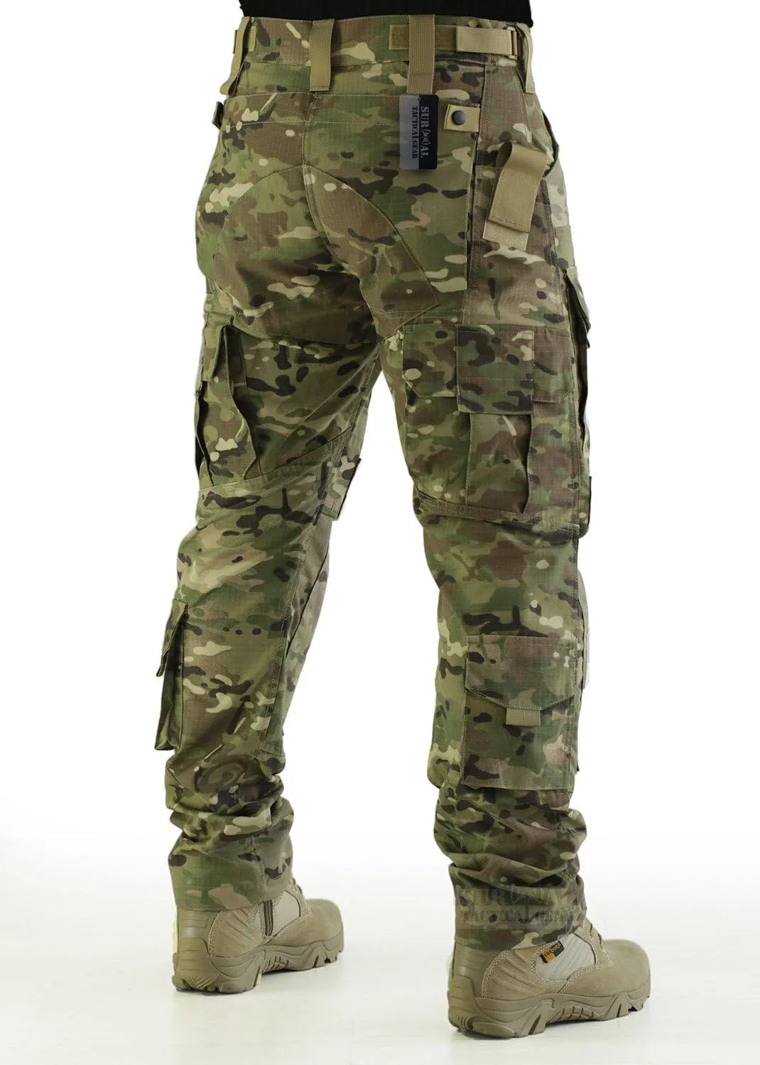 Tactical Pants Molle Ripstop Combat Trousers Hunting Army Camo Pants for Men