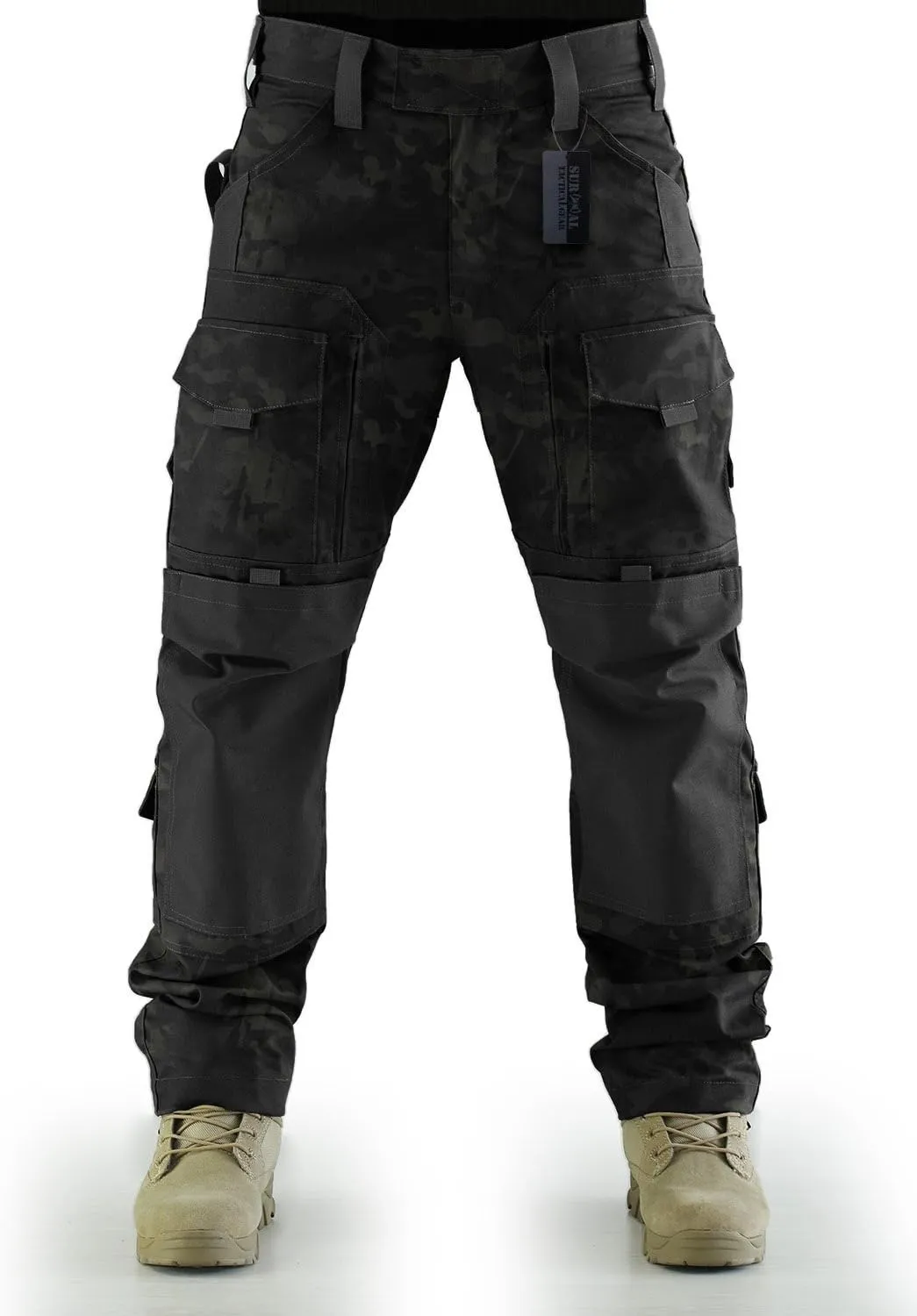 Tactical Pants Molle Ripstop Combat Trousers Hunting Army Camo Pants for Men