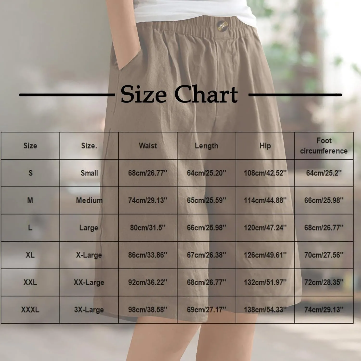 Wide Leg Cotton Linen Shorts for Women High Waisted Comfy Bermuda Shorts Casual Loose Knee Length Pants with Pockets
