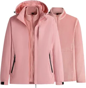 Windbreaker Jackets Women 2024 Winter Lightweight Hooded Trench Coat Sport Outdoor Hooded Raincoats Windproof Outerwear