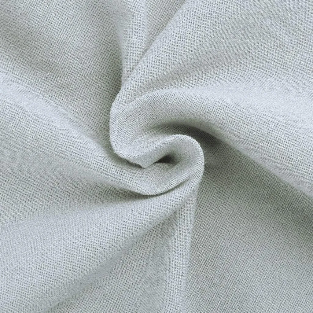 Women Linen Pants Casual Baggy Wide Leg Palazzo Pants Cotton Linen Lounge Beach Vacation Summer Trousers with Pockets