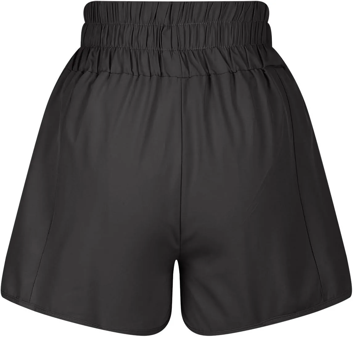 Women Shorts 2025 Summer Elastic High Waist Joggers Short Fashion Lightweight Quick Dry Running Short Pants