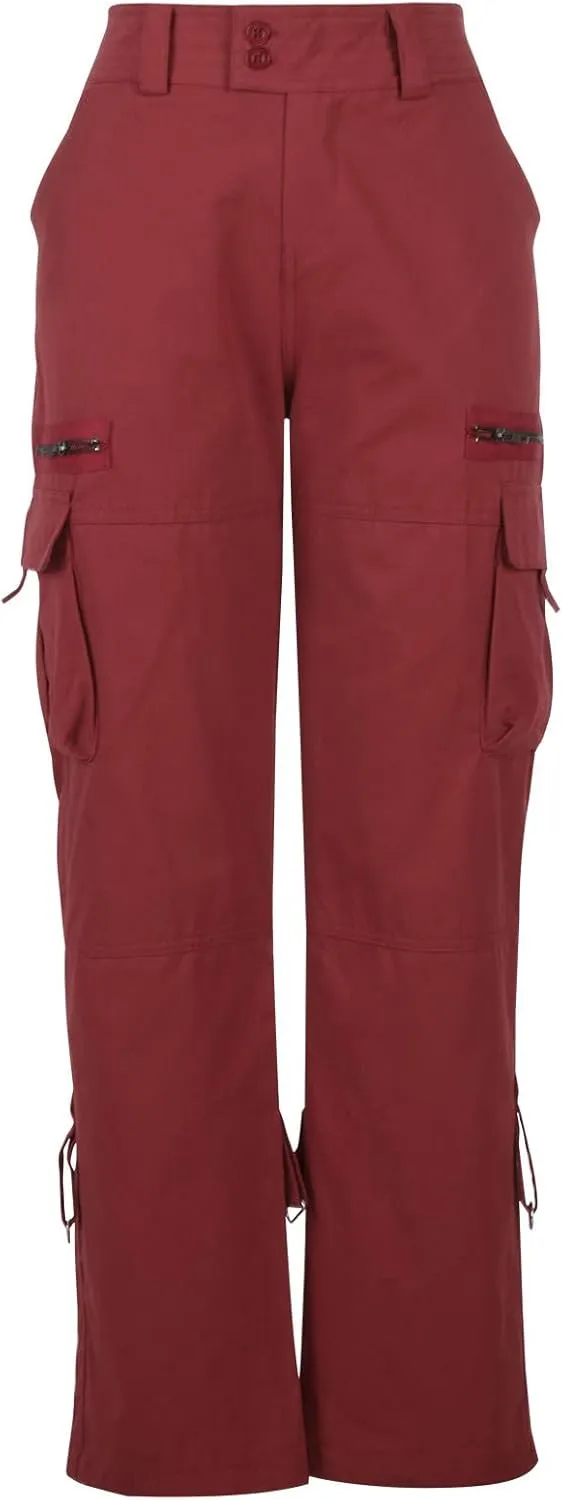 Womens Baggy Cargo Pants Low Rise Straight Wide Leg Y2K Trendy Pants Workout Trousers Streetwear with Pockets