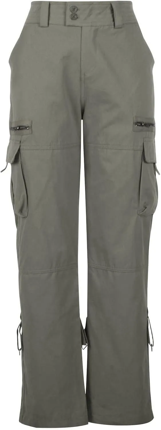 Womens Baggy Cargo Pants Low Rise Straight Wide Leg Y2K Trendy Pants Workout Trousers Streetwear with Pockets