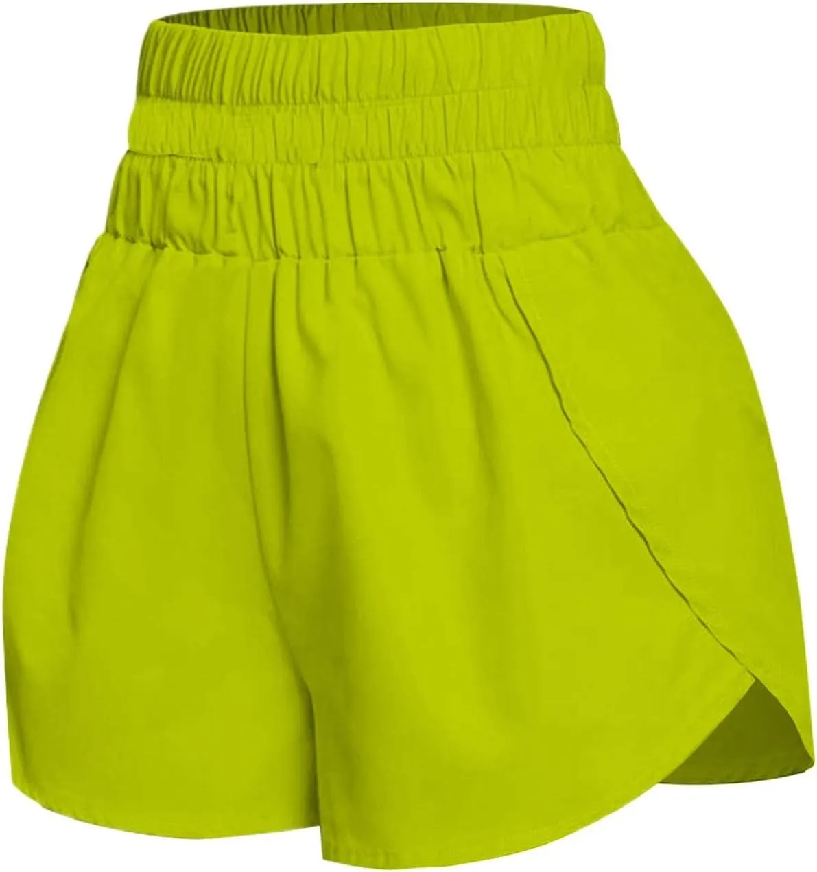 Womens Casual Shorts Summer Athletic Elastic Waist Short Comfy Spring/Fall Outfits