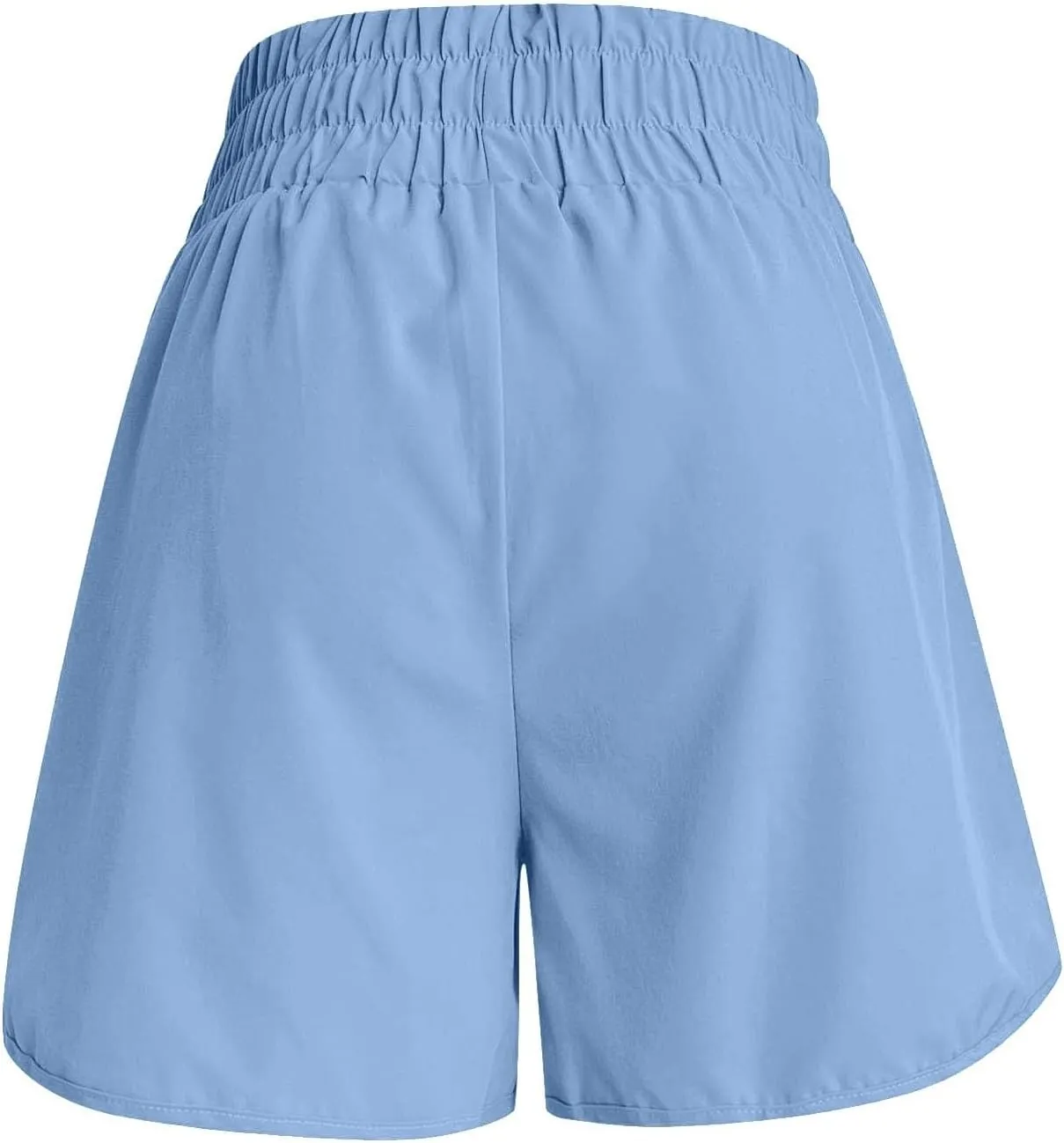 Womens Casual Shorts Summer Athletic Elastic Waist Short Comfy Spring/Fall Outfits
