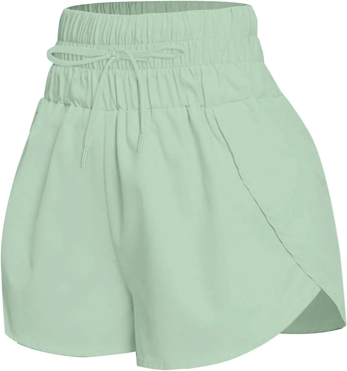Womens Casual Shorts Summer Athletic Elastic Waist Short Comfy Spring/Fall Outfits
