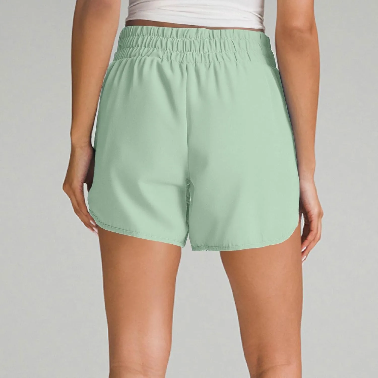 Womens Casual Shorts Summer Athletic Elastic Waist Short Comfy Spring/Fall Outfits
