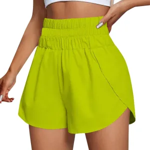 Womens Casual Shorts Summer Athletic Elastic Waist Short Comfy Spring/Fall Outfits