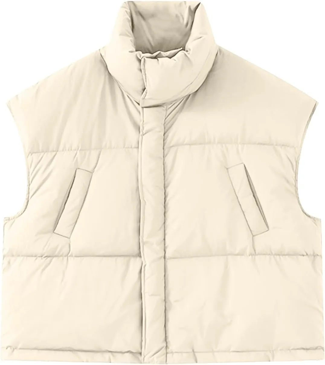 Women's New Headless Short Loose Vest Outside The Vest Down Jacket Vest 2024 Women S Lightweight Jackets