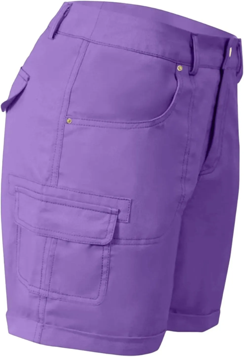 Womens Shorts 2025 Summer Casual Hiking Workout Vacation High Waisted Cargo Shorts Women with Pockets