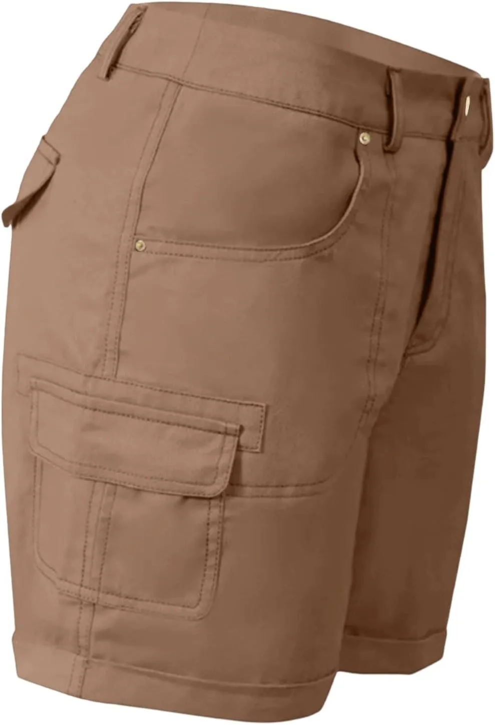 Womens Shorts 2025 Summer Casual Hiking Workout Vacation High Waisted Cargo Shorts Women with Pockets