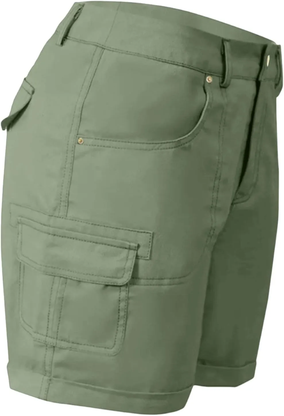 Womens Shorts 2025 Summer Casual Hiking Workout Vacation High Waisted Cargo Shorts Women with Pockets