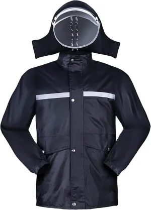 Work Raincoat Men's and Women's Raincoats and Rain Gear Waterproof, Rainproof Jackets and Pants Sets, Rainproof Windbreakers(Medium)