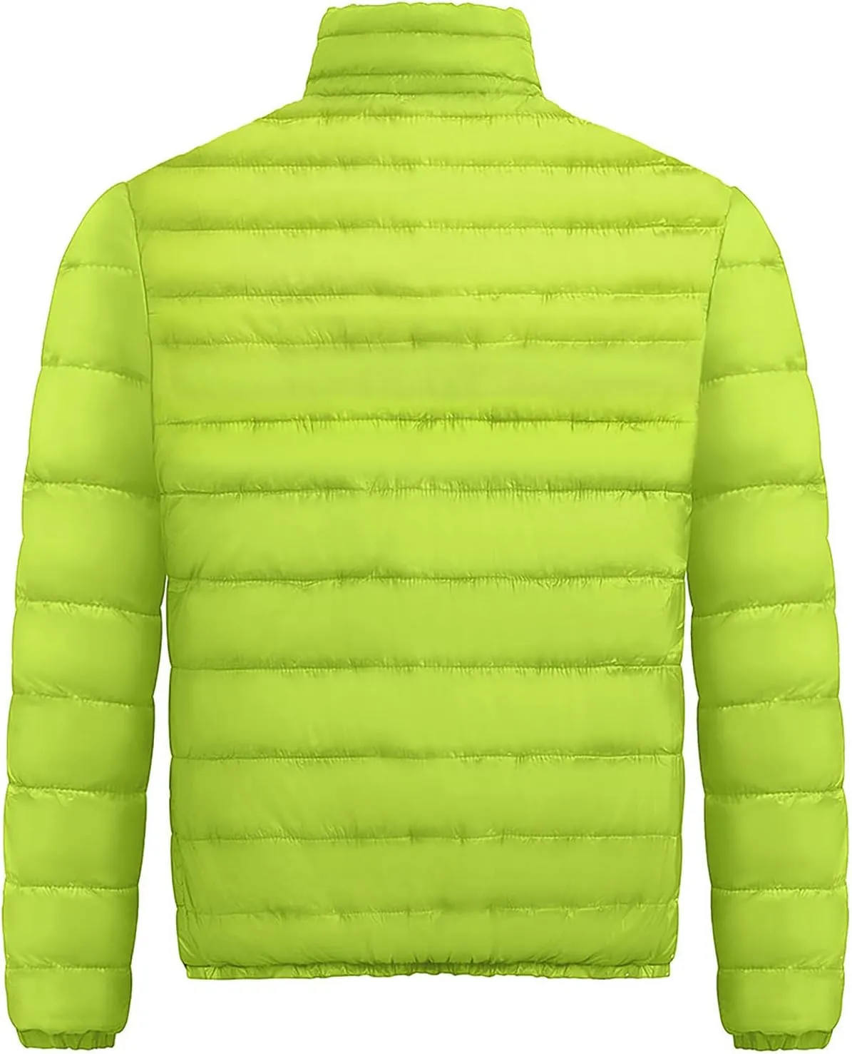 Ymosrh Men's Down Jackets Puffer Alternative Jacket Lightweight Warm Winter Coats Windproof Insulated Jacket, S-3XL