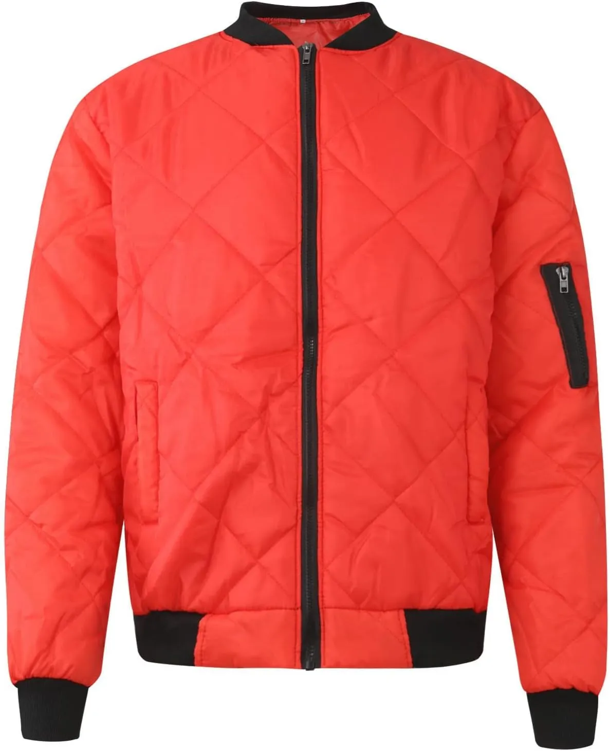 Ymosrh Men's Puffer Jacket Lightweight Warm Winter Coats Windproof Insulated Jacket Outwear Down Jacket, L-3XL