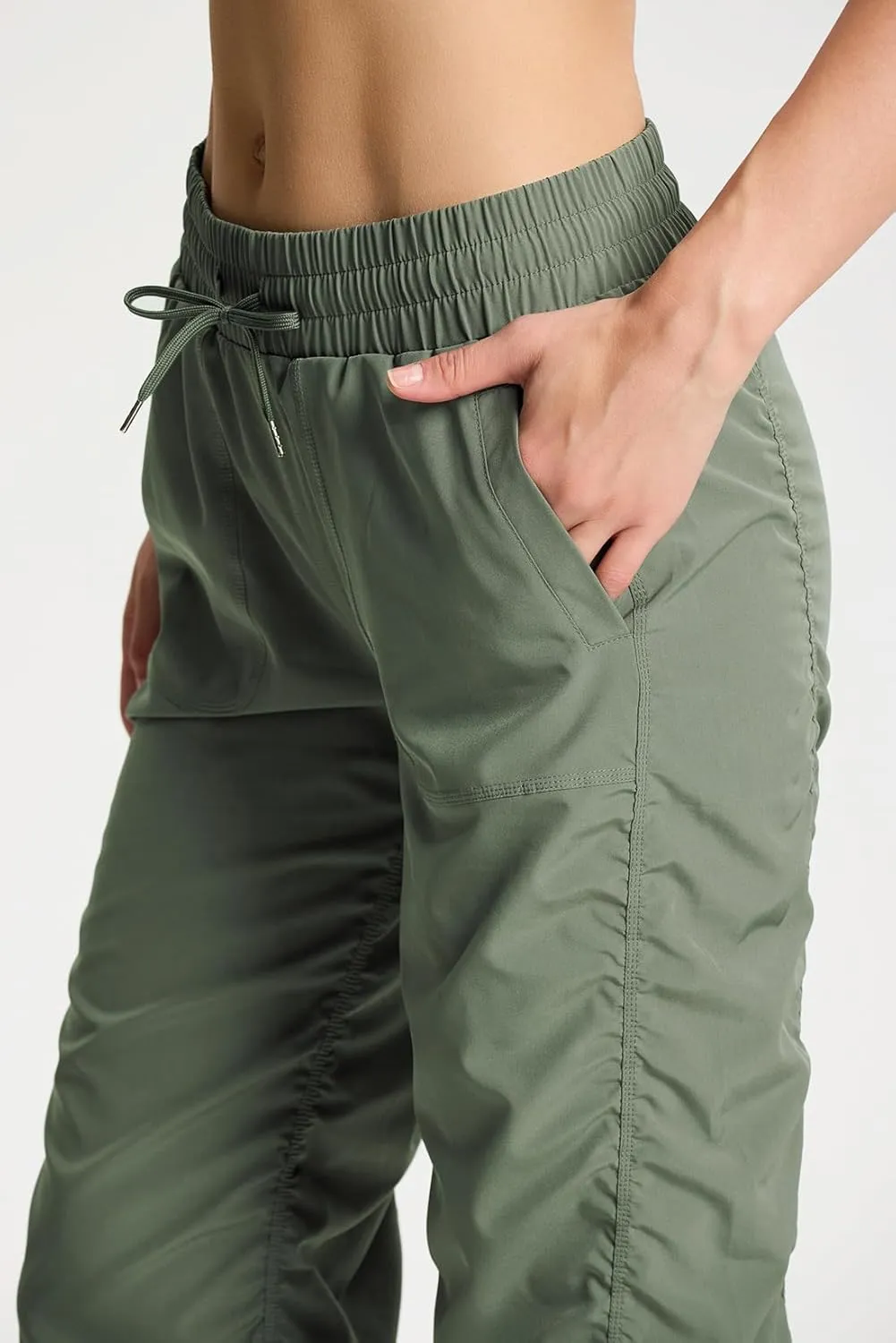 Yogipace Women's 25"/28"/31"/34" Lightweight Wrinkle Resistant Dance Studio Pants Travel Pant